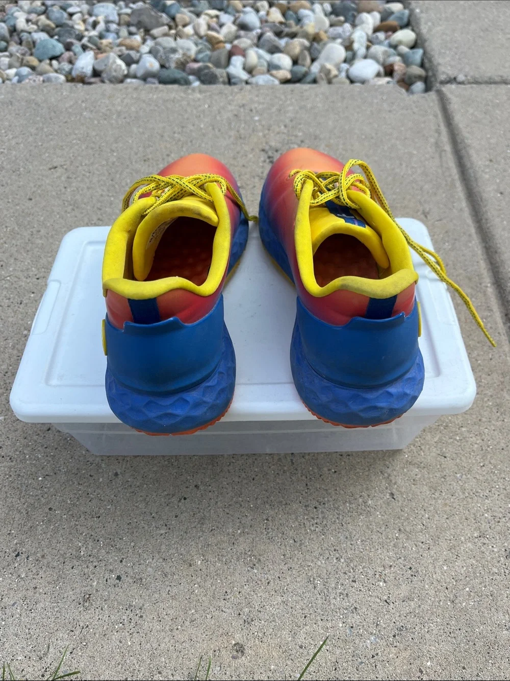 G/FORE Gradient Blue-Yellow-Red GOLF Shoes